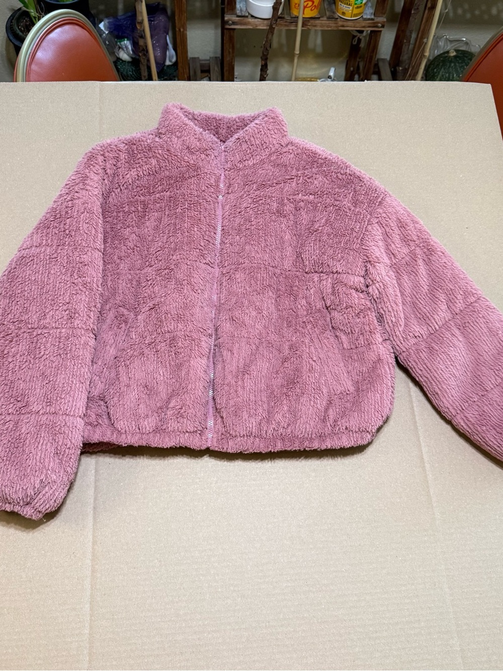 Wild Fable Women's Pink and Purple Jacket Size L
